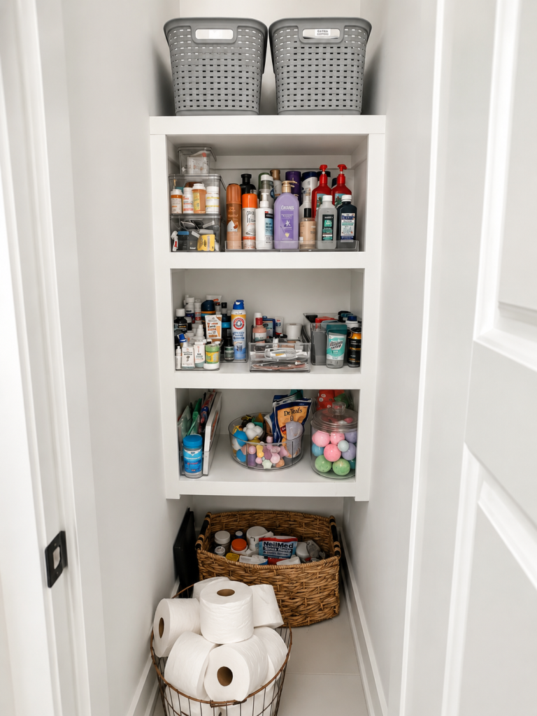 Bathroom Organization Ideas